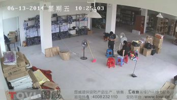 200萬像素-某小型倉庫超清視頻監(jiān)控效果錄像演示